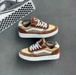 Vans Skate Style Sneakers - Nyeusi na Nyeupe - 2