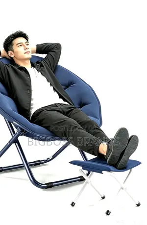 Foldable Sofa Chair and Stool - Brand New