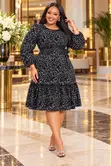 Premium Leopard Print Dress - 2