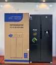 Mr. UK 430L Side-by-Side Refrigerator with Water Dispenser - 1