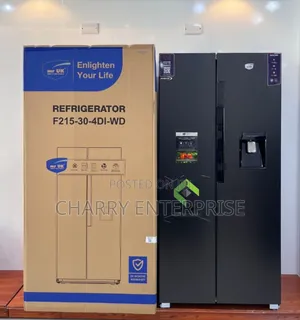 Mr. UK 430L Side-by-Side Refrigerator with Water Dispenser