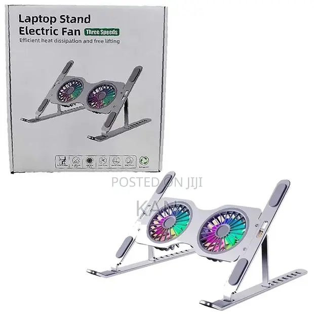 Stendi ya Laptop ya Premium yenye Mashine 2 za Umeme - 1