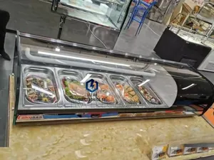 Kifaa cha Kuonesha Salad Bar cha Jokofu cha Juu ya Meza