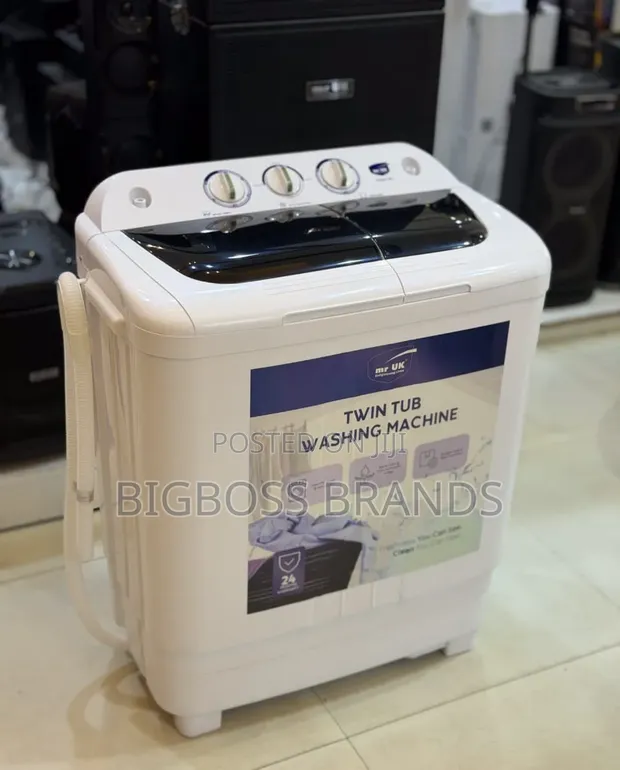 Mr. UK Mashine ya Kufulia Mwongozo 7kg Juu ya Kupakia - 1