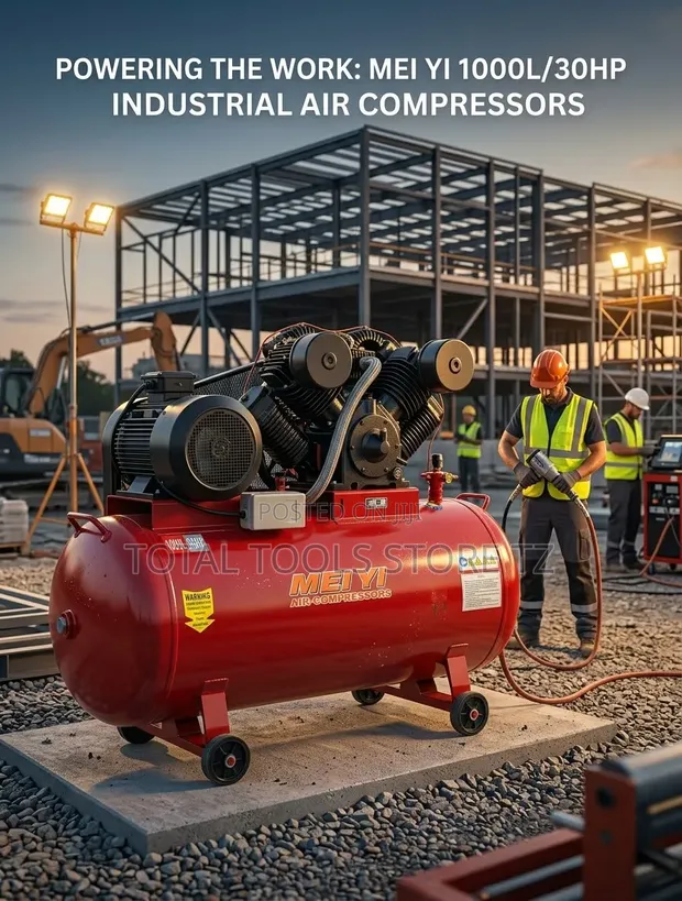 Mei Yi Compressor la Viwandani 1000L 30HP - 1