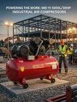 Mei Yi Compressor la Viwandani 1000L 30HP - 1
