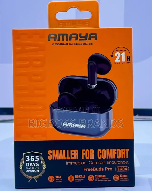 Amaya FreeBuds Pro TK04 Vipaza Sauti Visivyokuwa na Waya - 1