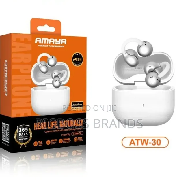 Amaya ATW-30 FreeClip Wireless Earbuds - 1