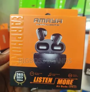 Amaya ATW-23 True Wireless Air Buds - Black