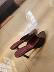 Maroon Kitten Heels Size 41 - 2