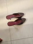 Maroon Kitten Heels Size 41 - 3