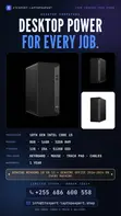 Kompyuta Mpya ya HP EliteDesk 800 G6 - 8GB RAM, i5, 500GB Hifadhi - 2