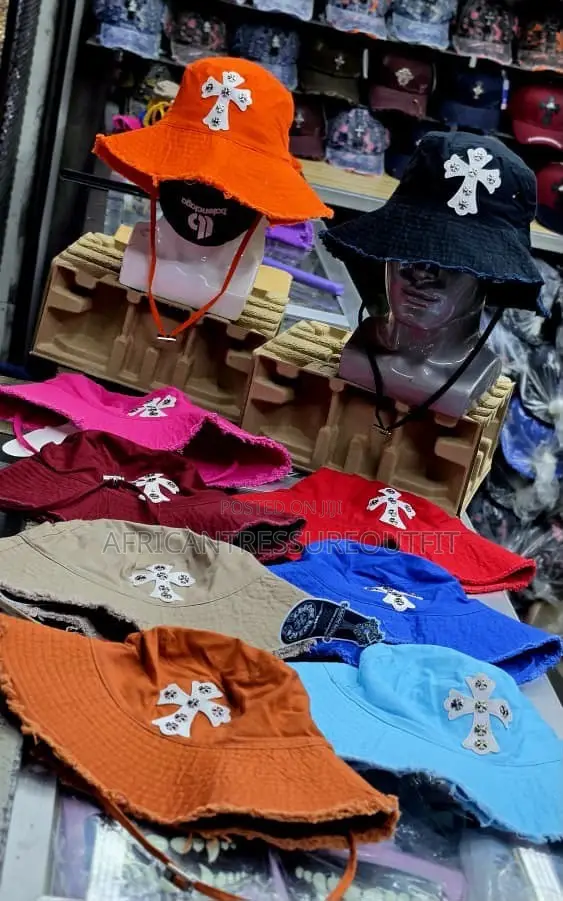 Jacqueline de Yong Bucket Hat - Multi - 1