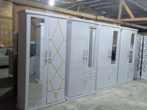 Two-Door Wardrobe for Clothes - 1