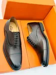 Viatu vya Wanaume Clarks Moccasins - Ngozi Halisi - 3