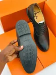 Viatu vya Wanaume Clarks Moccasins - Ngozi Halisi - 4