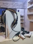 Sony PlayStation 5 Fat Disc Version I used na Vifaa - 4