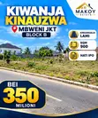 Kiwanja Kinauzwa: SQM 950 Mbweni JKT Block B, TZS 350M - 1