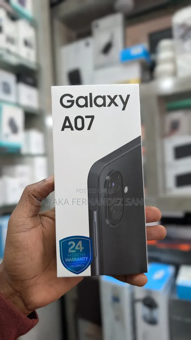New Samsung Galaxy A07 64GB Black - 1