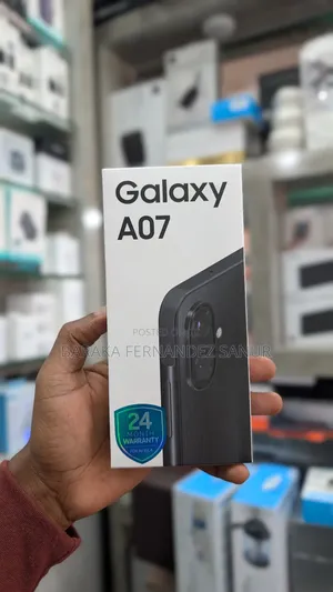 New Samsung Galaxy A07 64GB Black