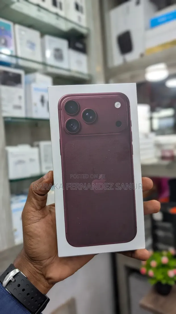 Apple iPhone 18 Pro Max 256GB Mpya Burgundy - 1