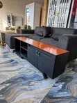Brand New Wood-Mode TV Stand - Black, Brown, White - 1