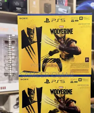 Sony PS5 Slim Marvel's Wolverine Toleo Lilo Lote