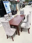 Dining Set - Six Chairs, Very Clean - 1