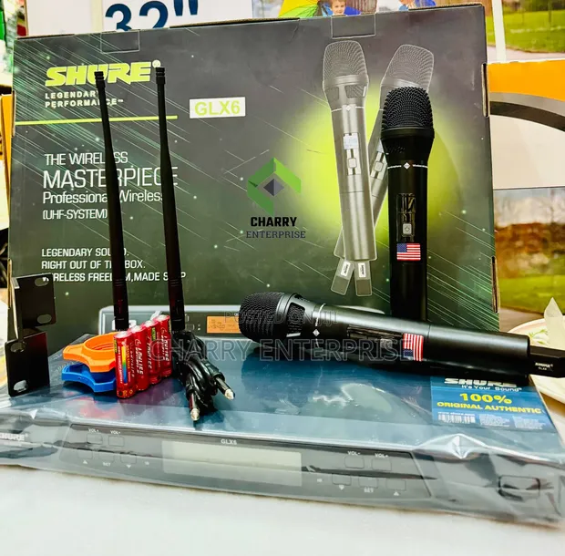 Shure GLX6 Legendary Wireless Professional Microphone 200m - 1