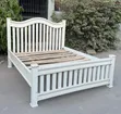 Bed 5/6 Wood, Clean Used - 3
