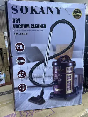 Sokany Vacuum Cleaner 3600W 21L