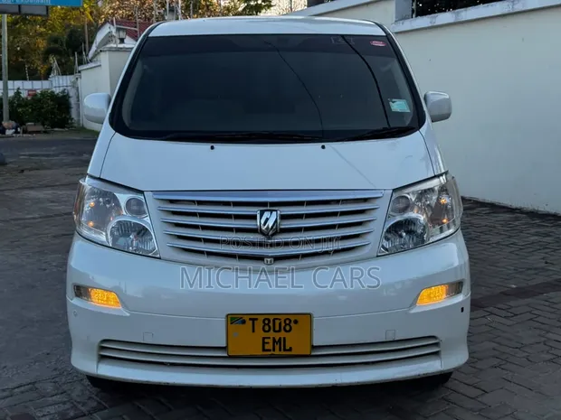 Toyota Alphard 2006 - Pearl White - 1