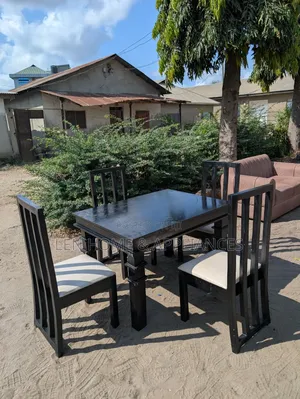 Dining Set for 4 - Solid Wood