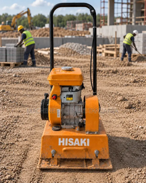Plate Compactor Robin (Hisaki) - Mpya Kabisa - 1