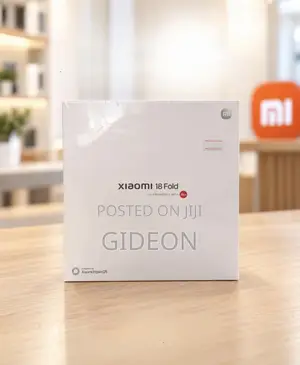 Xiaomi 18 Fold Mpya 512GB Nyeusi