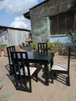 Dining Table with 4 Chairs - 3