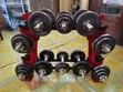 Adjustable Dumbbell Set with Rack (76kg Total) - 5