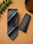 Premium Tie + Pocket Square Set - Designer Collection - 1