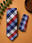 Premium Tie + Pocket Square Set - Designer Collection - 2