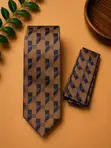 Premium Tie + Pocket Square Set - Designer Collection - 3