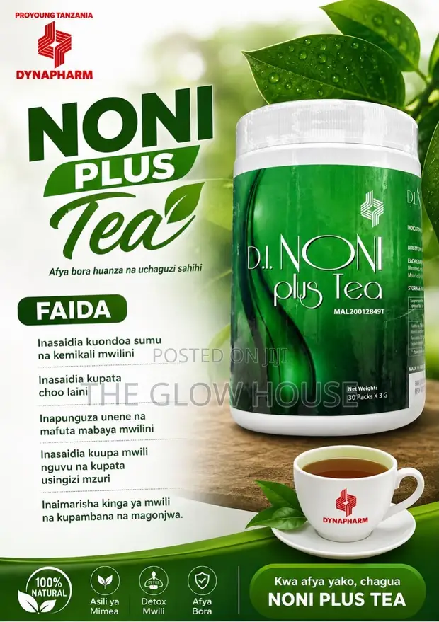 D.I. Noni Plus Tea - Kupunguza Uzito & Detox - 1