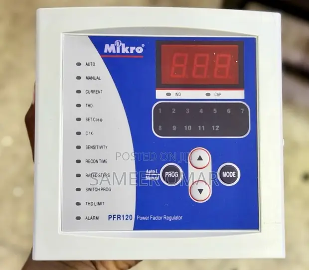Mikro PFR 120 Power Factor Meter - 1