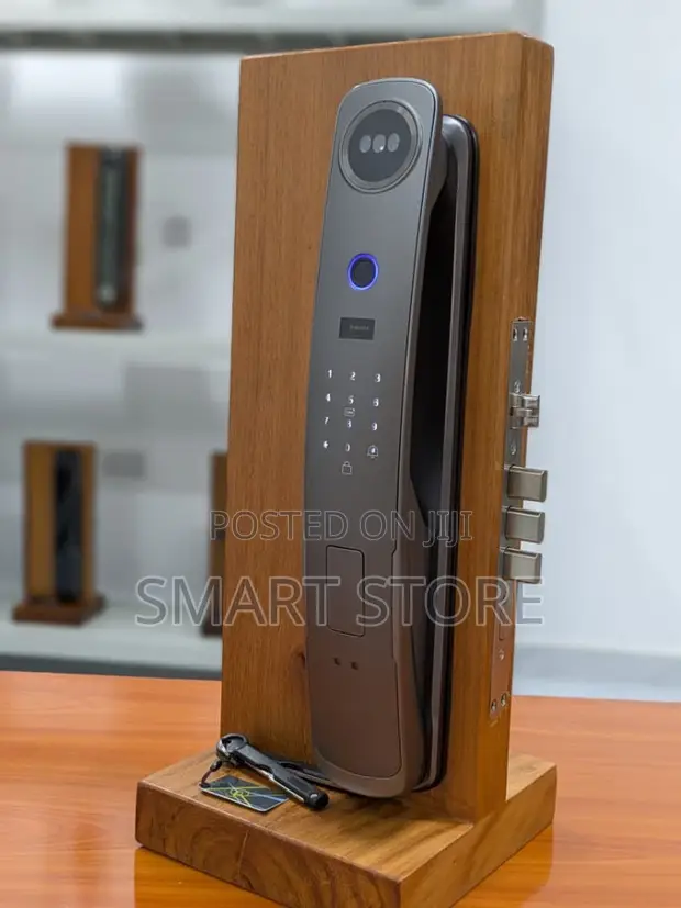 Smart Digital Door Lock: Face ID, Palm Vein, Fingerprint & Video Intercom - 1