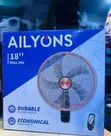 Ailyons Kipasua Upepo cha Ukutani cha Remote cha Inchi 18 - 1