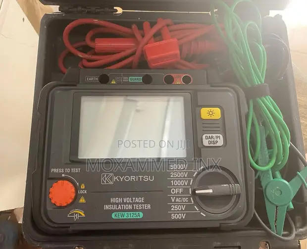 Kyoritsu KEW 3125A High Voltage Insulation Tester - 1