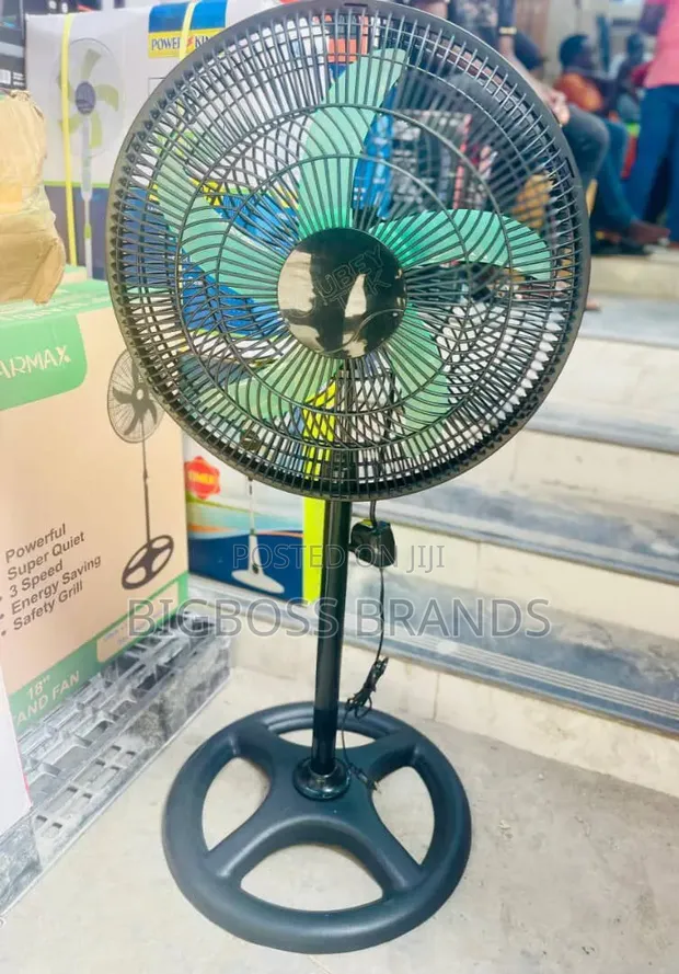 Ubey 18 Inches Plastic Stand Fan - 1