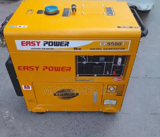 Easy Power EP9500T 8kW Portable Silent Diesel Generator - 1