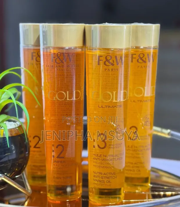 Fair & White Body Oil with Argan Oil & Vitamin E - 1