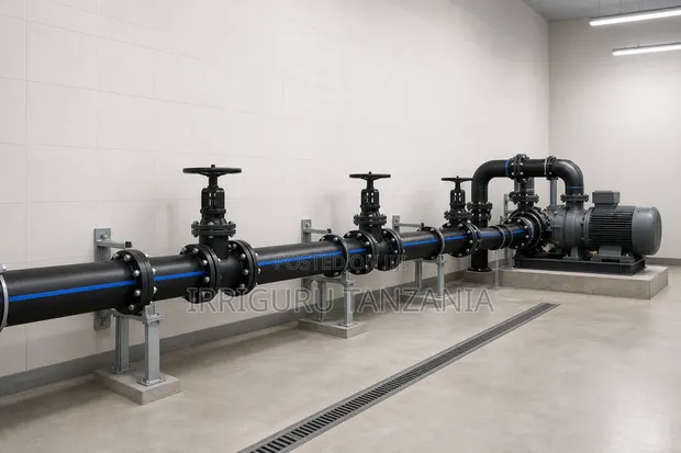 HDPE Rising Mainline Water Supply Pipe - 1