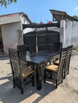 Dining Table with 6 Chairs - 2